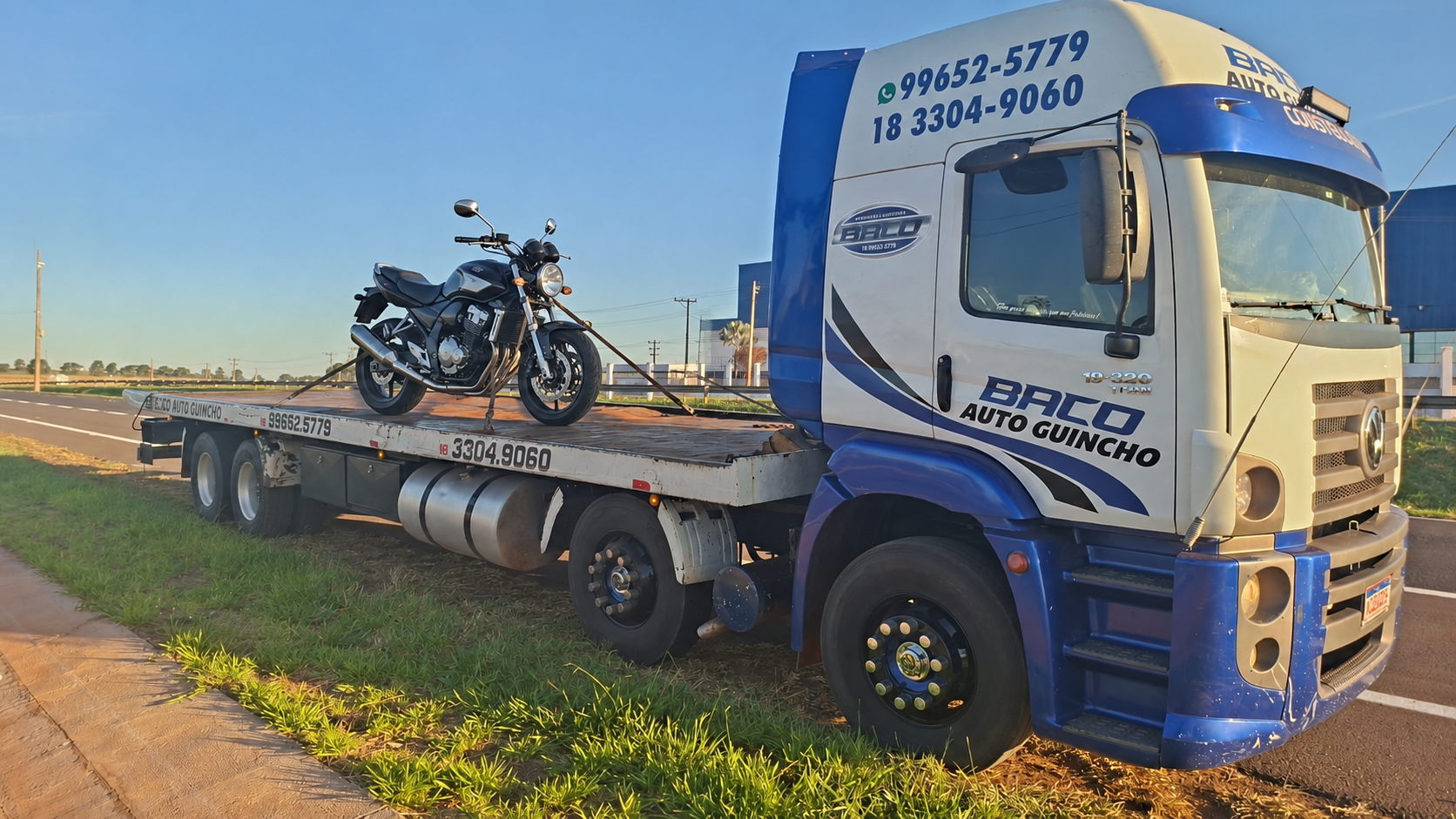 Guincho para moto